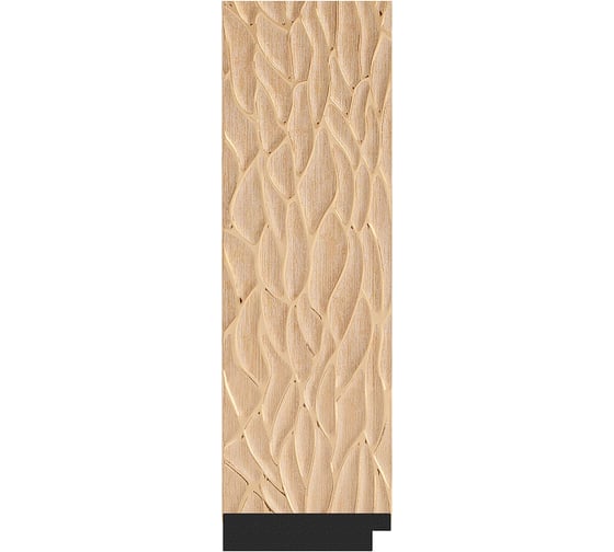 Зеркало EVOFORM в багетной раме - золотые дюны 90 mm (66x86 cm) 7179