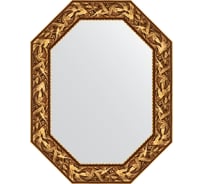 Зеркало EVOFORM в багетной раме - византия золото 99 mm (68x88 cm) 7223