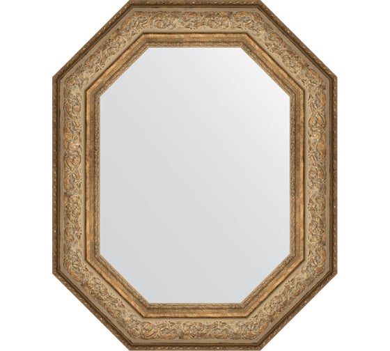 Зеркало EVOFORM в багетной раме - виньетка античная бронза 109 mm (65x80 cm) 7250 1