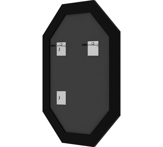 Зеркало EVOFORM в багетной раме - красная волна 89 mm (66x86 cm) 7299