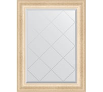 Зеркало EVOFORM с гравировкой в багетной раме - старый гипс 82 мм (65x87 см) BY 4097