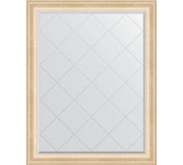 Зеркало EVOFORM с гравировкой в багетной раме - старый гипс 82 мм (95x120 см) BY 4355
