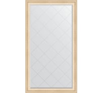 Зеркало EVOFORM с гравировкой в багетной раме - старый гипс 82 мм (95x170 см) BY 4398