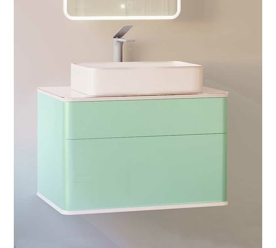 Подвесная тумба Jorno Pastel 80 Pas.01.82/P/BL