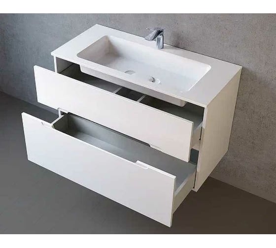 Подвесная тумба Jorno Modul 100 Mоl.01.97/P/W