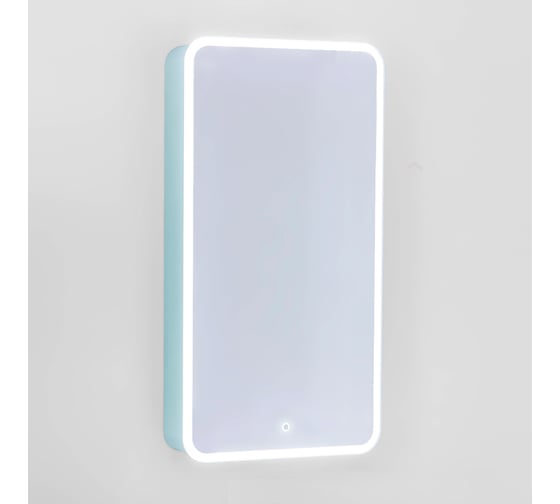 Зеркало-шкаф Jorno Pastel 46 с подсветкой Pas.03.46/BL