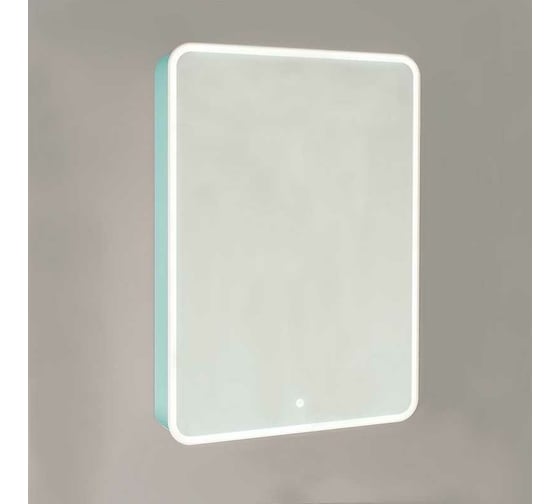 Зеркало-шкаф Jorno Pastel 60 с подсветкой Pas.03.60/BL