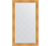 Зеркало EVOFORM с гравировкой в багетной раме - травленое золото 99 мм (99x174 см) BY 4417