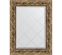 Зеркало EVOFORM с гравировкой в багетной раме - фреска 84 мм (56x73 см) BY 4012