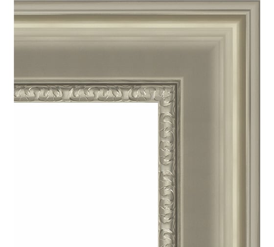 Зеркало EVOFORM с гравировкой в багетной раме - хамелеон 88 мм (131x186 см) BY 4493
