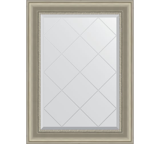 Зеркало EVOFORM с гравировкой в багетной раме - хамелеон 88 мм (66x89 см) BY 4106 1