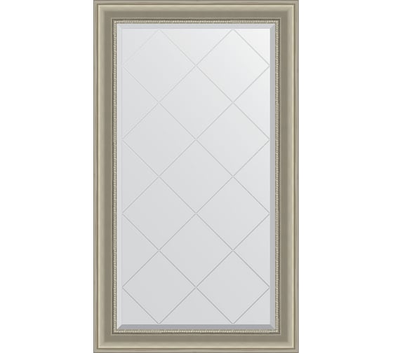 Зеркало EVOFORM с гравировкой в багетной раме - хамелеон 88 мм (76x131 см) BY 4235