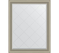 Зеркало EVOFORM с гравировкой в багетной раме - хамелеон 88 мм (96x121 см) BY 4364