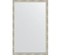 Зеркало EVOFORM с фацетом в багетной раме - алюминий 61 мм (111x171 см) BY 1219