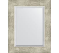 Зеркало EVOFORM с фацетом в багетной раме - алюминий 61 мм (41x51 см) BY 1361