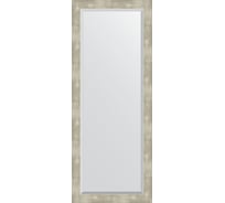 Зеркало EVOFORM с фацетом в багетной раме - алюминий 61 мм (56x141 см) BY 1169