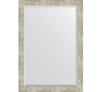 Зеркало EVOFORM с фацетом в багетной раме - алюминий 61 мм (71x101 см) BY 1199