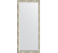 Зеркало EVOFORM с фацетом в багетной раме - алюминий 61 мм (71x161 см) BY 1209