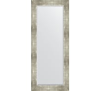 Зеркало EVOFORM с фацетом в багетной раме - алюминий 90 мм (61x146 см) BY 1170