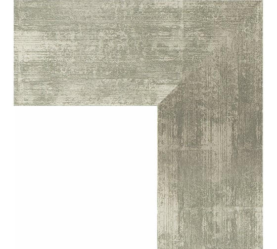 Зеркало EVOFORM с фацетом в багетной раме - алюминий 90 мм (76x166 см) BY 1210