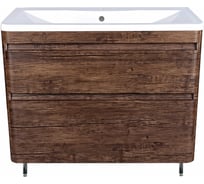 Тумба напольная Style Line "Атлантика 100", Люкс старое дерево, PLUS ЛС-00000614