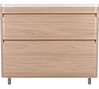 Тумба напольная Style Line "Атлантика 80", Люкс ясень перламутр, PLUS ЛС-00000688