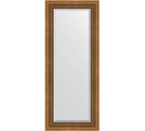 Зеркало EVOFORM с фацетом в багетной раме - бронзовый акведук 93 мм (57x137 см) BY 3518