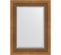 Зеркало EVOFORM с фацетом в багетной раме - бронзовый акведук 93 мм (57x77 см) BY 3388
