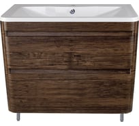 Тумба напольная Style Line "Атлантика 90", Люкс старое дерево, PLUS СС-00002211