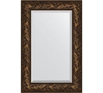 Зеркало EVOFORM с фацетом в багетной раме - византия бронза 99 мм (59x89 см) BY 3417
