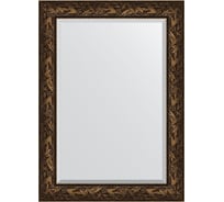 Зеркало EVOFORM с фацетом в багетной раме - византия бронза 99 мм (79x109 см) BY 3469