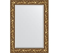 Зеркало EVOFORM с фацетом в багетной раме - византия золото 99 мм (79x109 см) BY 3467