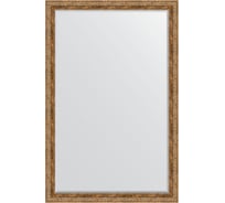Зеркало EVOFORM с фацетом в багетной раме - виньетка античная бронза 85 мм (115x175 см) BY 3618
