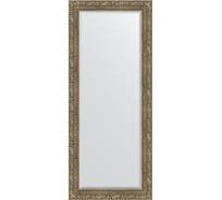 Зеркало EVOFORM с фацетом в багетной раме - виньетка античная латунь 85 мм (65x155 см) BY 3567