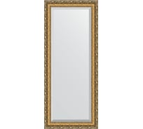 Зеркало EVOFORM с фацетом в багетной раме - виньетка бронзовая 85 мм (65x155 см) BY 1290