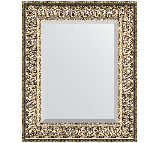 Зеркало EVOFORM с фацетом в багетной раме - медный эльдорадо 73 мм (44x54 см) BY 1365