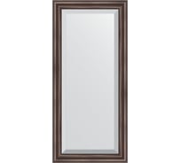 Зеркало EVOFORM с фацетом в багетной раме - палисандр 62 мм (51x111 см) BY 1144