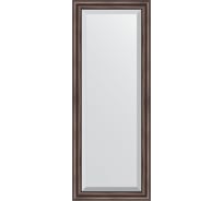 Зеркало EVOFORM с фацетом в багетной раме - палисандр 62 мм (51x131 см) BY 1154
