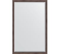 Зеркало EVOFORM с фацетом в багетной раме - палисандр 62 мм (111x171 см) BY 1214