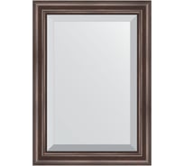 Зеркало EVOFORM с фацетом в багетной раме - палисандр 62 мм (51x71 см) BY 1124