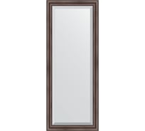 Зеркало EVOFORM с фацетом в багетной раме - палисандр 62 мм (56x141 см) BY 1164