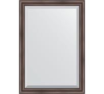 Зеркало EVOFORM с фацетом в багетной раме - палисандр 62 мм (71x101 см) BY 1194
