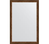 Зеркало EVOFORM с фацетом в багетной раме - римская бронза 88 мм (116x176 см) BY 3621