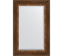 Зеркало EVOFORM с фацетом в багетной раме - римская бронза 88 мм (56x86 см) BY 3413