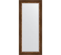 Зеркало EVOFORM с фацетом в багетной раме - римская бронза 88 мм (66x156 см) BY 3569