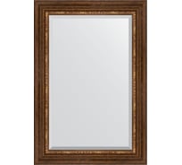 Зеркало EVOFORM с фацетом в багетной раме - римская бронза 88 мм (66x96 см) BY 3439