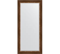 Зеркало EVOFORM с фацетом в багетной раме - римская бронза 88 мм (76x166 см) BY 3595