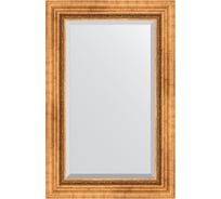 Зеркало EVOFORM с фацетом в багетной раме - римское золото 88 мм (56x86 см) BY 3412
