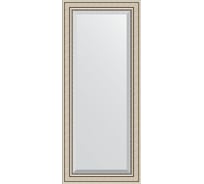Зеркало EVOFORM с фацетом в багетной раме - серебряный акведук 93 мм (67x157 см) BY 1288