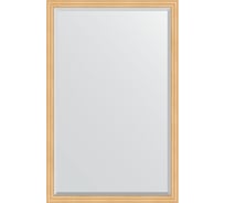 Зеркало EVOFORM с фацетом в багетной раме - сосна 62 мм (111x171 см) BY 1213